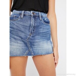 Blank NYC Side Hustle Denim Skirt